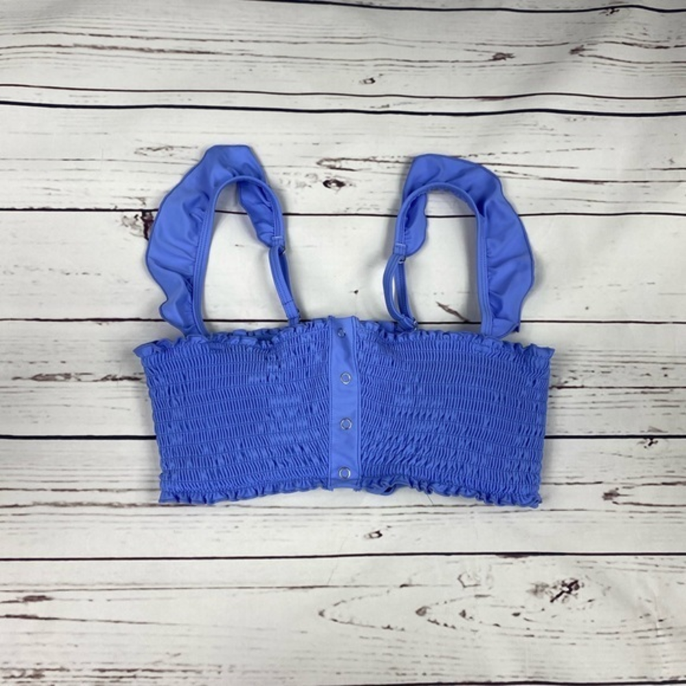 California Wave Blue‎ Bikini Top